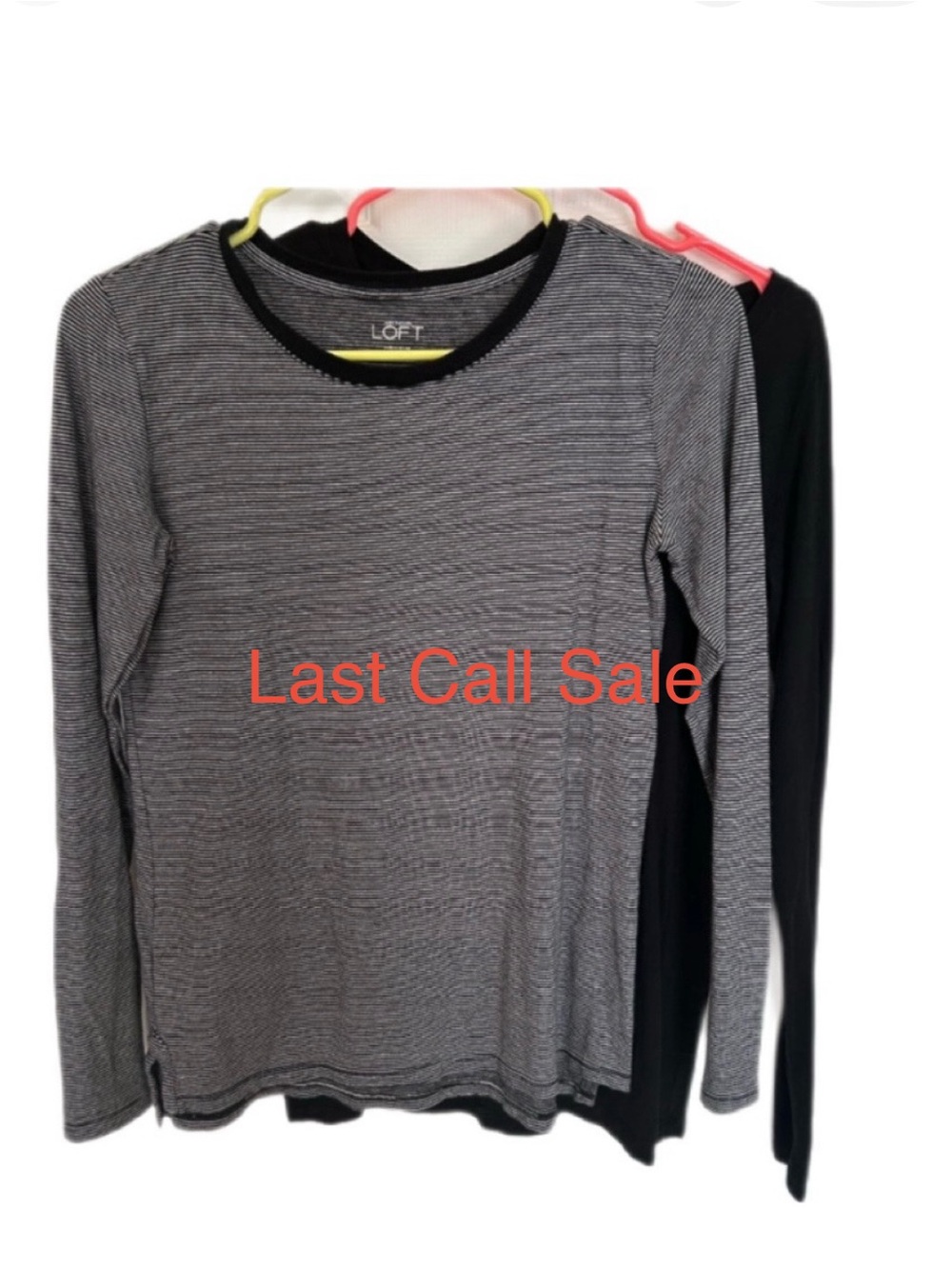 Last call sale! Lot of 2 Ann Taylor Loft Long Sleeve tops XS